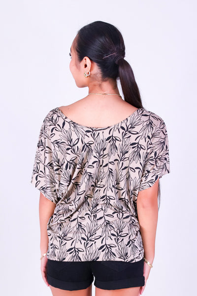 BLOOMING BEAUTY DOLMAN TOP