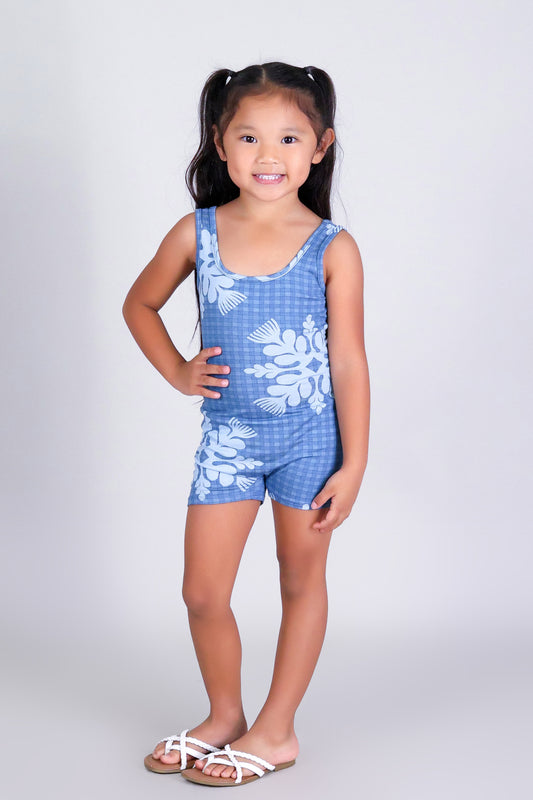 GINGHAM OHIA CATSUIT ROMPER | KIDS SIZE 2-16