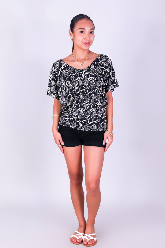 BLOOMING BEAUTY DOLMAN TOP