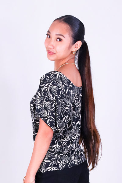 BLOOMING BEAUTY DOLMAN TOP