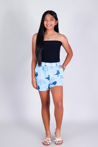 IIWI BIRD SHORTS | KIDS SIZE 2-16