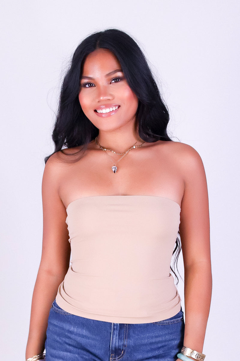 FLIRTY FIT TUBE TOP