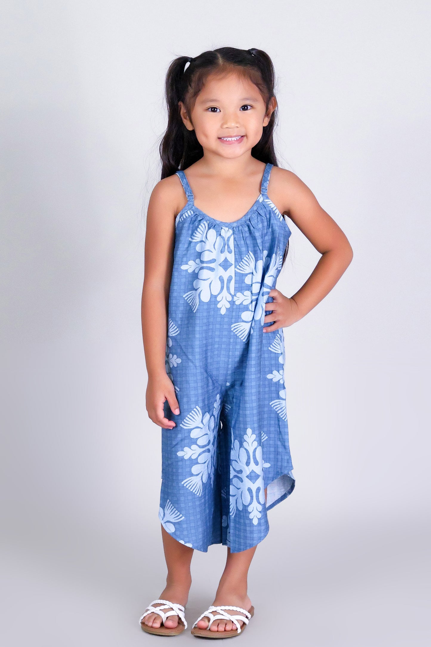 GINGHAM OHIA NO WAIST JUMPSUIT | KIDS SIZE 2-16