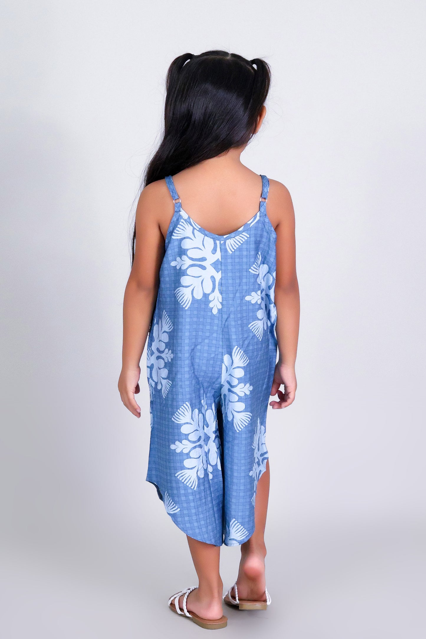 GINGHAM OHIA NO WAIST JUMPSUIT | KIDS SIZE 2-16