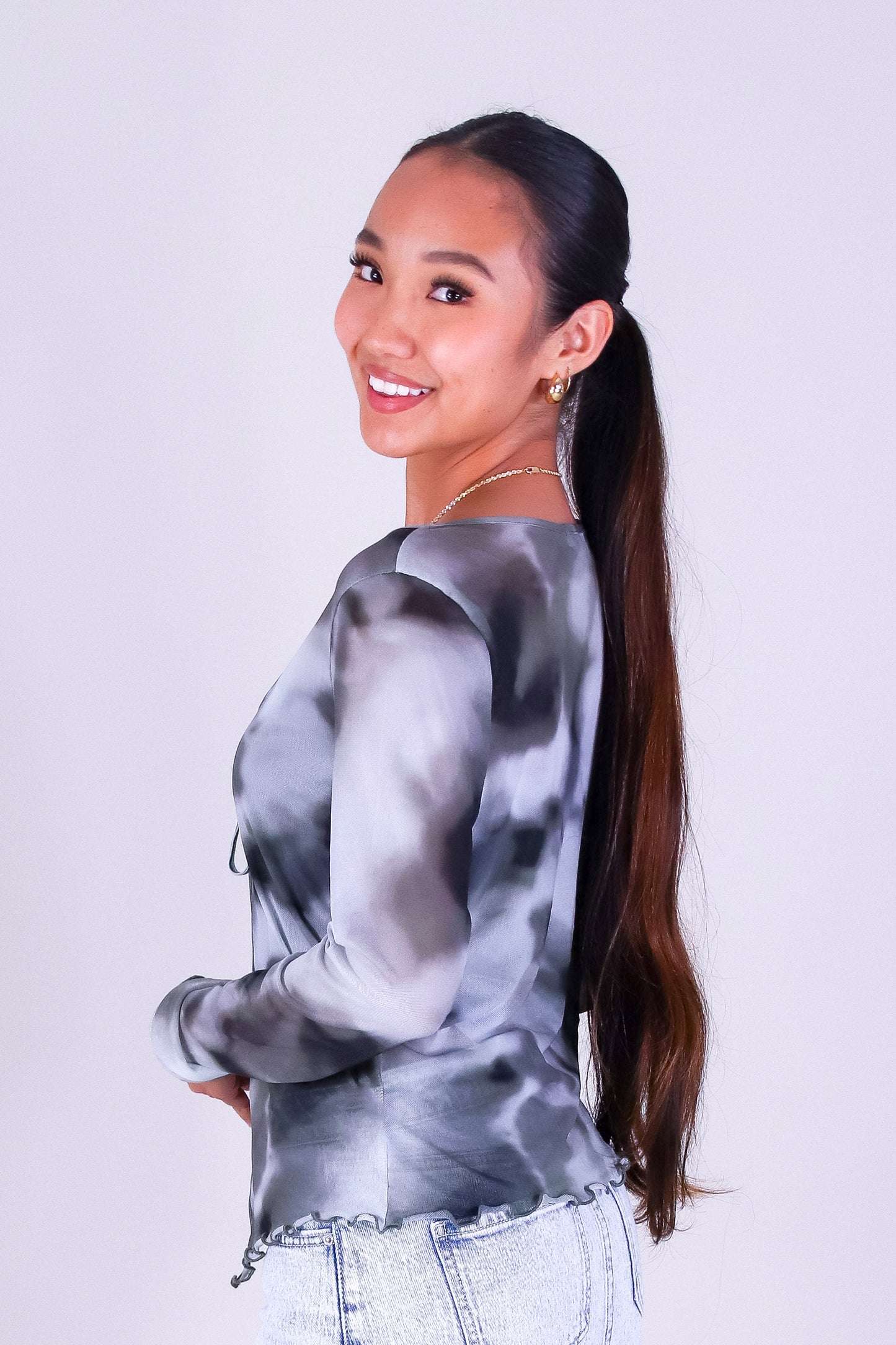 CLOUDLIGHT MESH CARDIGAN