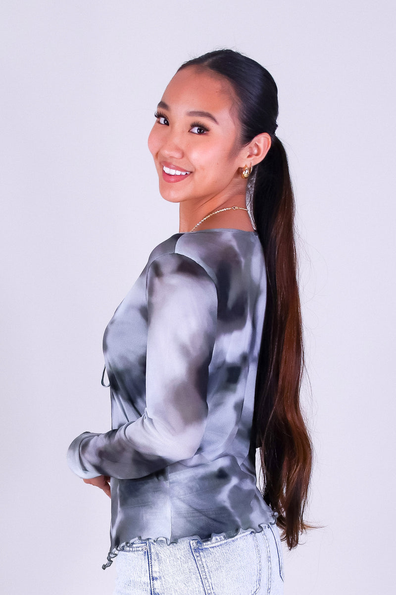 CLOUDLIGHT MESH CARDIGAN