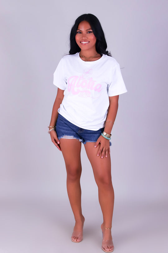 ALOHA ANTHURIUM TEE