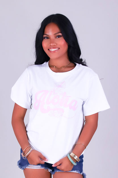 ALOHA ANTHURIUM TEE
