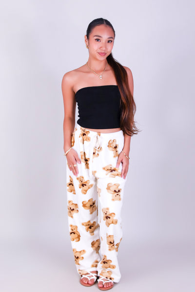 HONEY BEAR PAJAMA PANTS