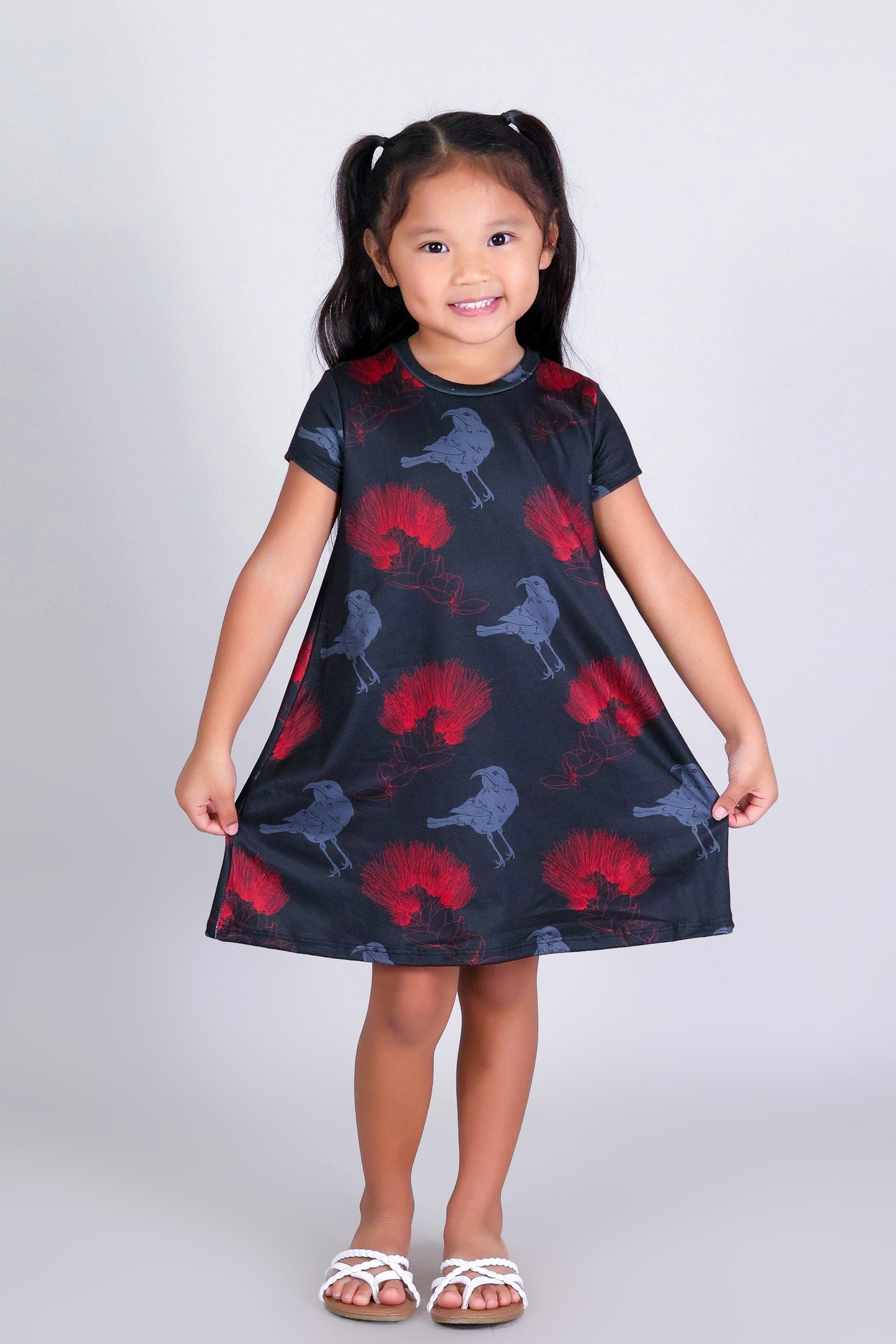 IIWI BIRD TRAPEZE DRESS | KIDS SIZE 2-16