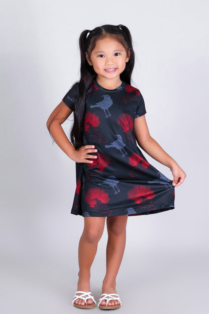 IIWI BIRD TRAPEZE DRESS | KIDS SIZE 2-16