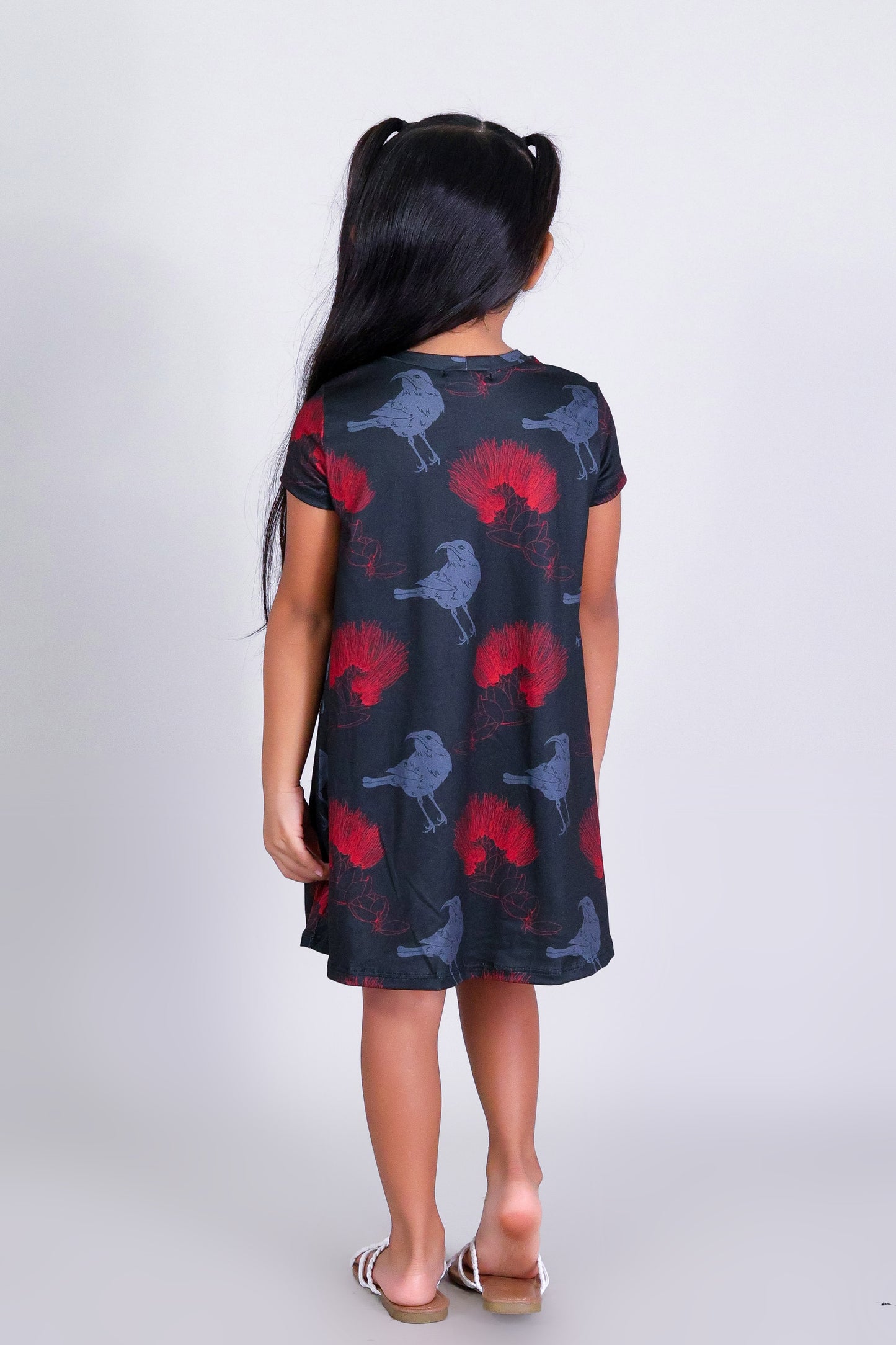 IIWI BIRD TRAPEZE DRESS | KIDS SIZE 2-16