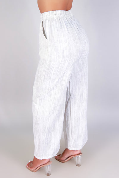 Jeans Warehouse Hawaii - PRINT WOVEN PANTS - SEASIDE SLEEK PANTS | By GREAT SMOKY