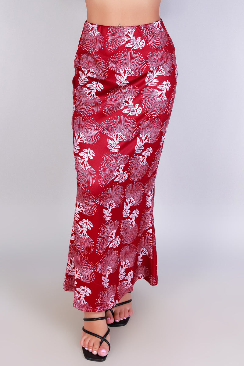 OHIA LEHUA MIDI SKIRT