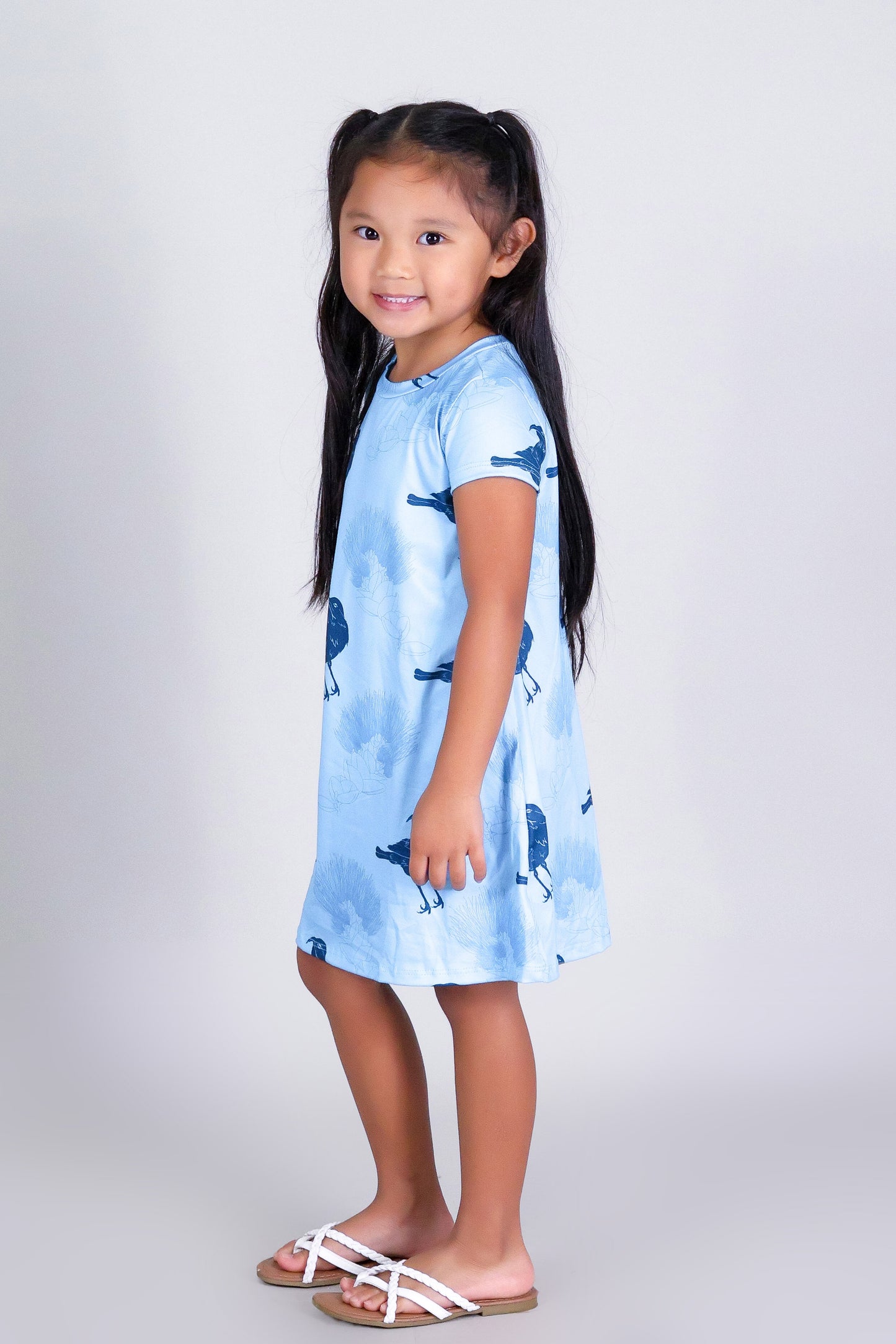 IIWI BIRD TRAPEZE DRESS | KIDS SIZE 2-16