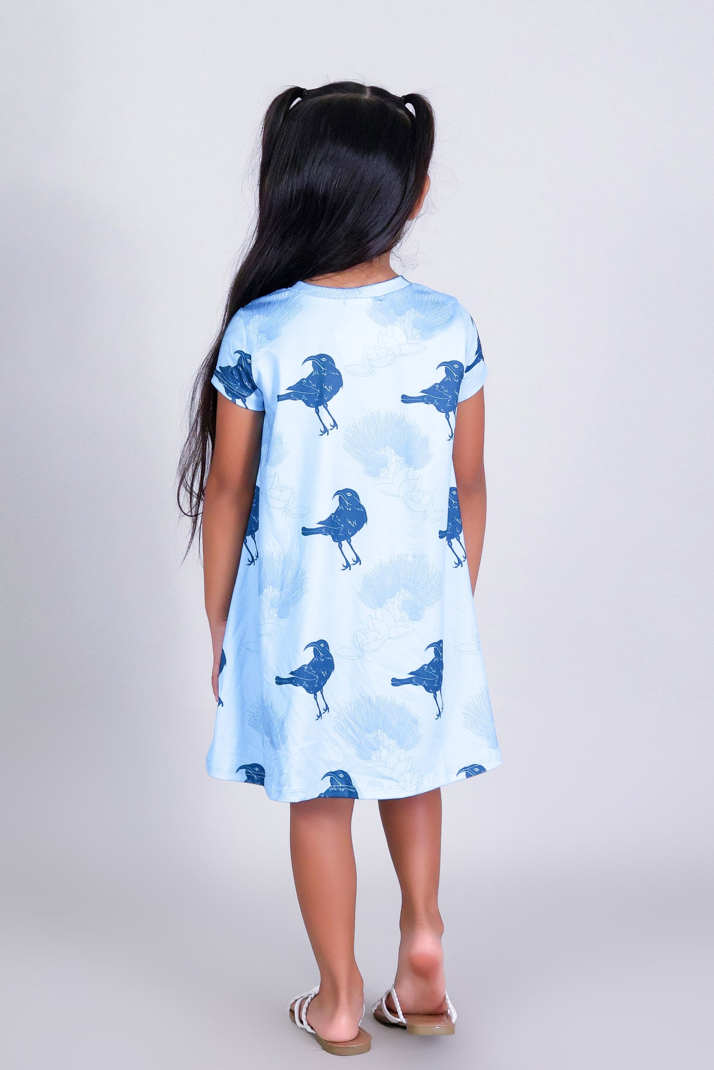 IIWI BIRD TRAPEZE DRESS | KIDS SIZE 2-16