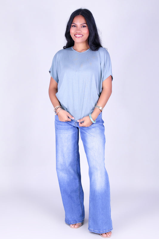 JUST IN CASE DOLMAN TOP