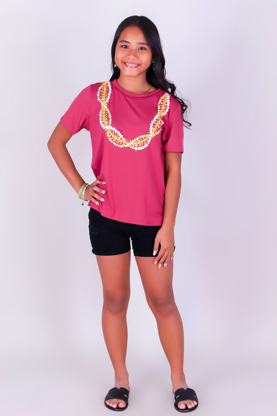 INTERTWINED LEI TEE | KIDS SIZE 2-16
