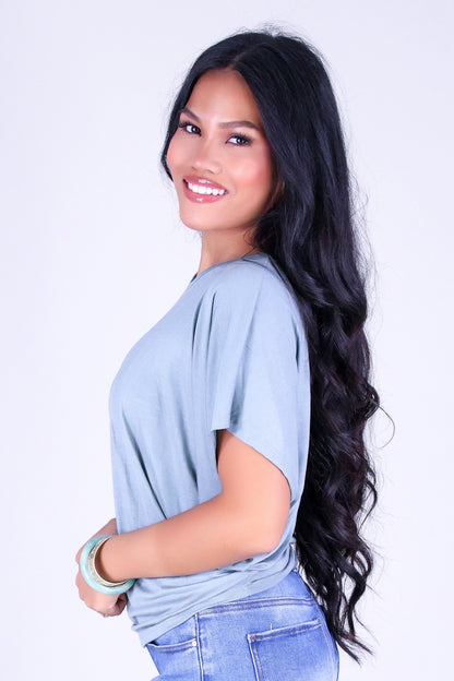 CLOUD NINE DOLMAN TOP