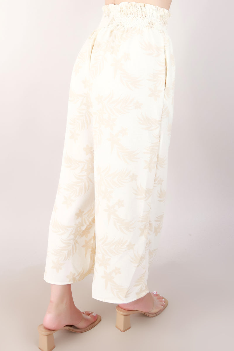Jeans Warehouse Hawaii - PRINT WOVEN CAPRI&