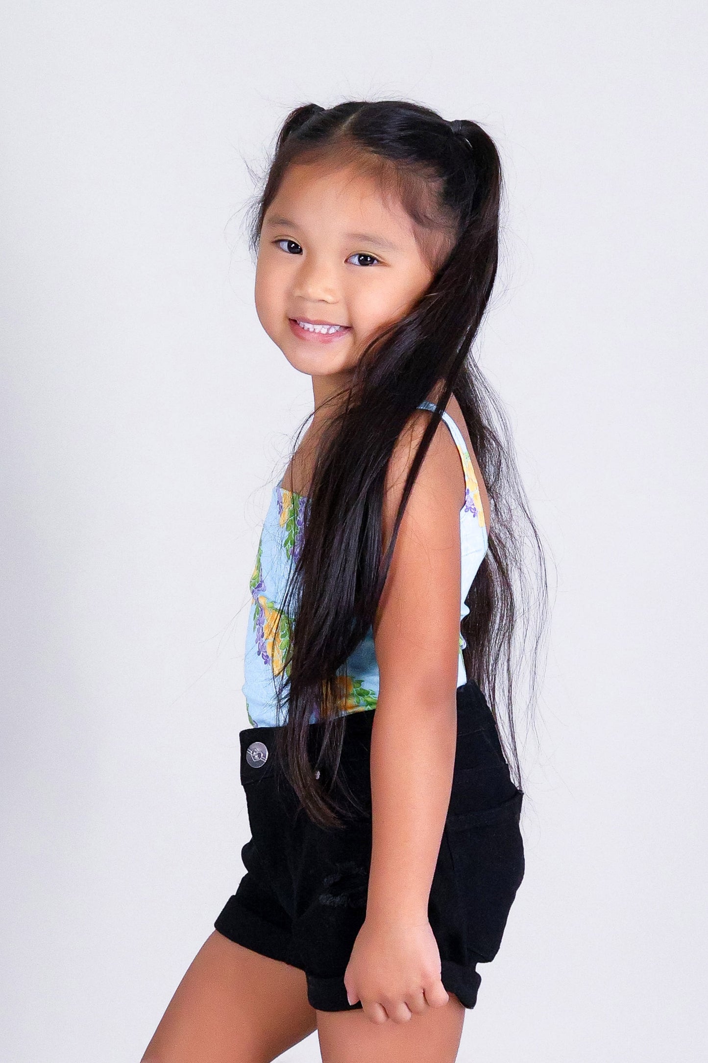 TWISTED LEI SQUARE NECK TOP | KIDS SIZE 2-16
