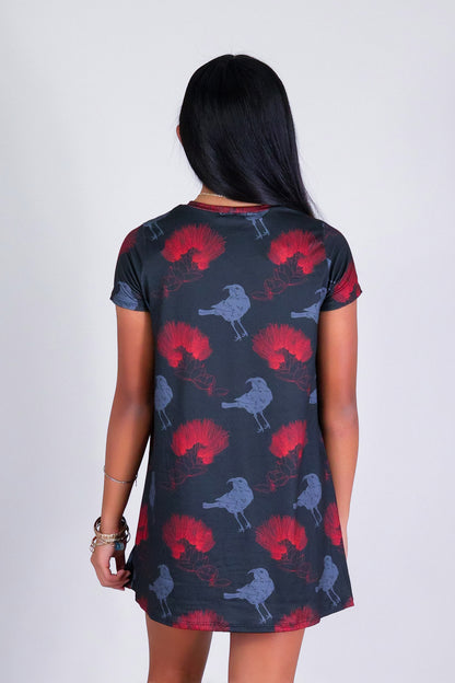 IIWI BIRD TRAPEZE DRESS | KIDS SIZE 2-16