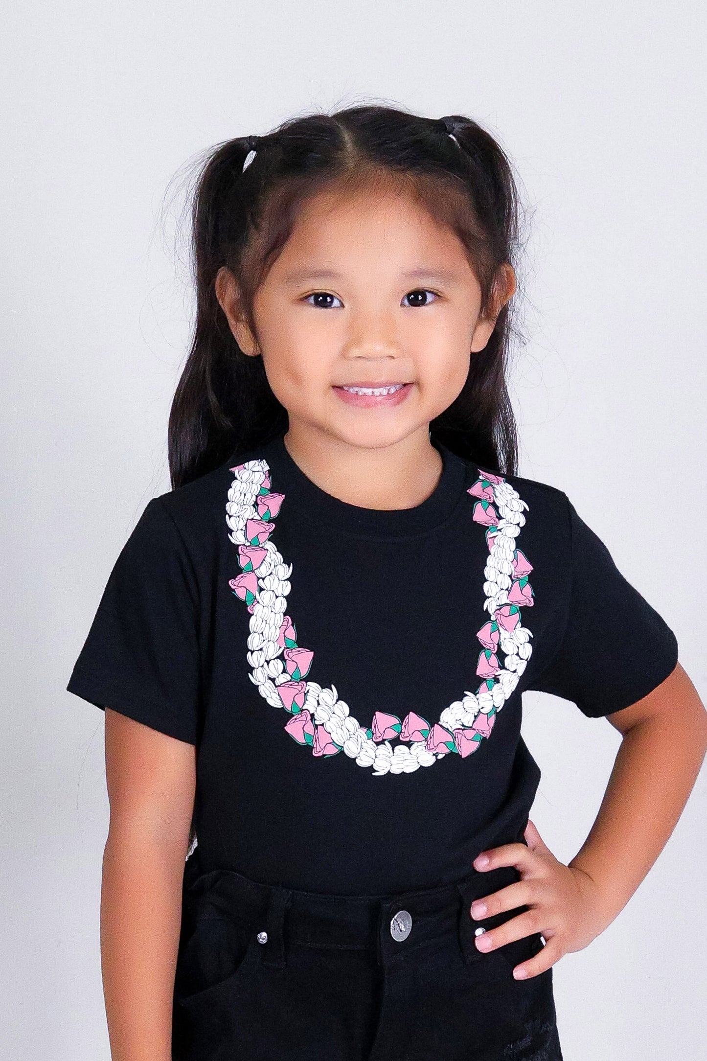 2 PIKAKE LOKELANI OVERSIZED LEI TEE | KIDS SIZE 2-16
