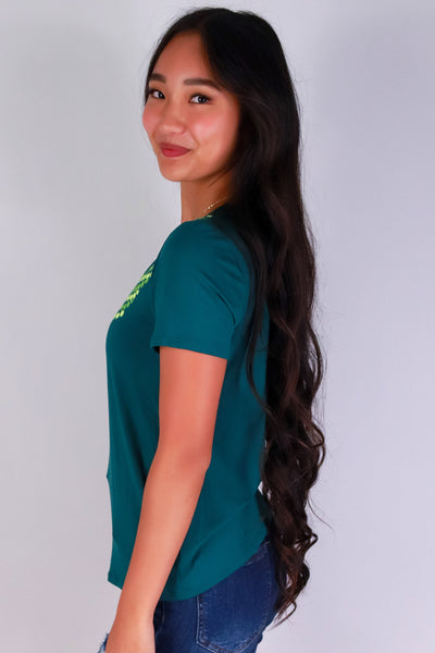 Jeans Warehouse Hawaii - S/S SCREEN - MOKIHANA LEI TEE | By LUZ