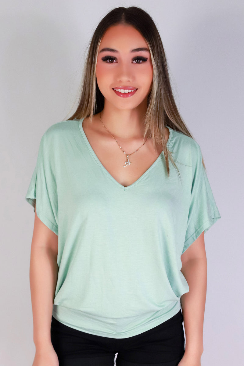 Jeans Warehouse Hawaii - SOLID DOLMAN TOPS - SAIL AWAY DOLMAN TOP | By ADARA