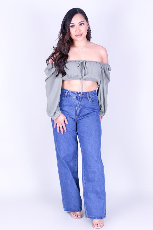 TIMELESS BLOOM CROP TOP