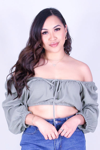 TIMELESS BLOOM CROP TOP