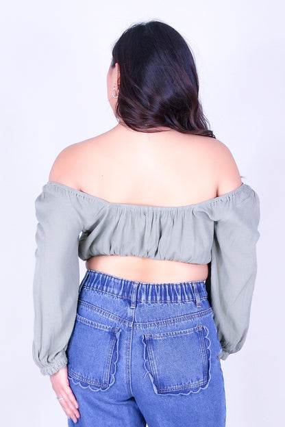 TIMELESS BLOOM CROP TOP