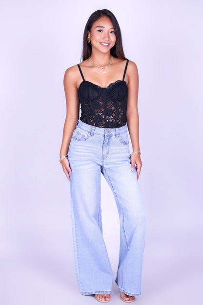 FOREVER YOURS CORSET BODYSUIT