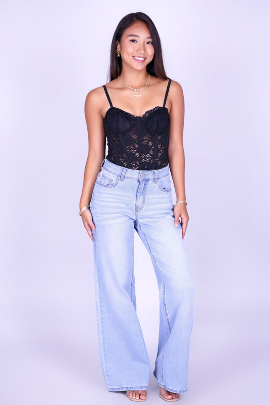 FOREVER YOURS CORSET BODYSUIT