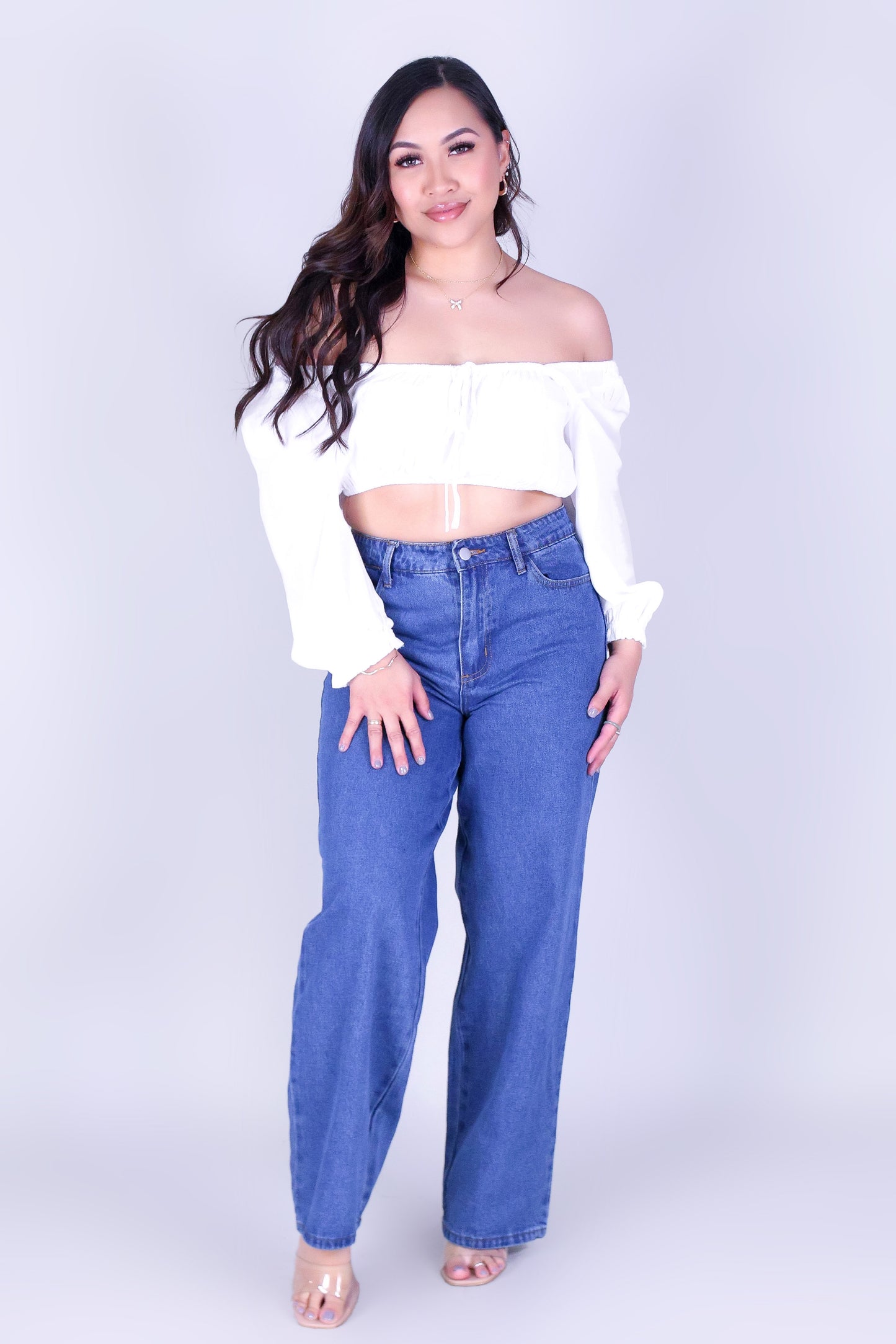 TIMELESS BLOOM CROP TOP
