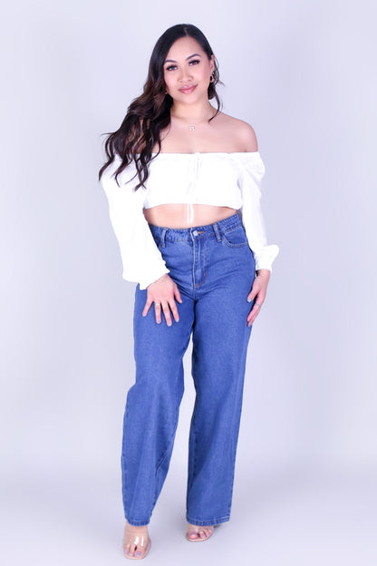 TIMELESS BLOOM CROP TOP