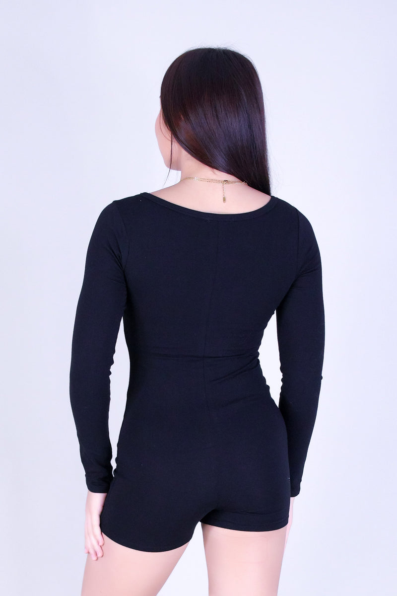 SLEEK CHIC CATSUIT ROMPER