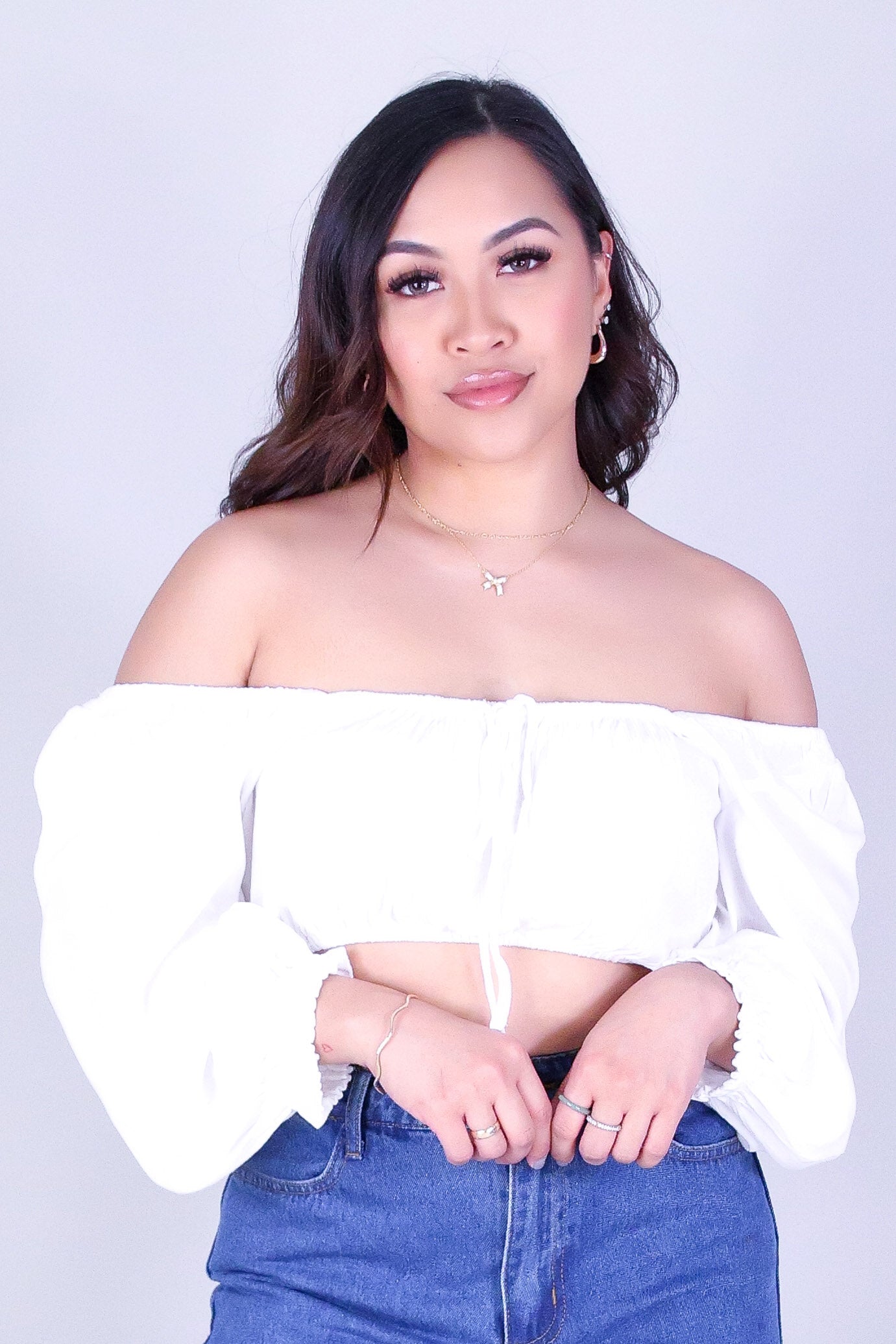 TIMELESS BLOOM CROP TOP