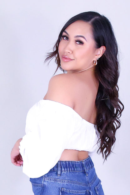 TIMELESS BLOOM CROP TOP