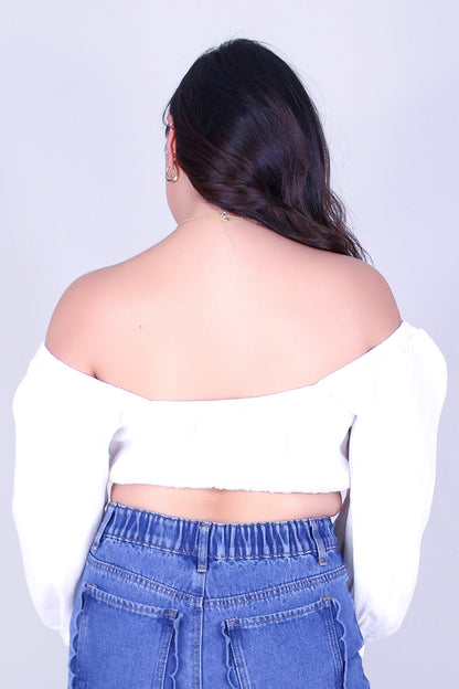 TIMELESS BLOOM CROP TOP