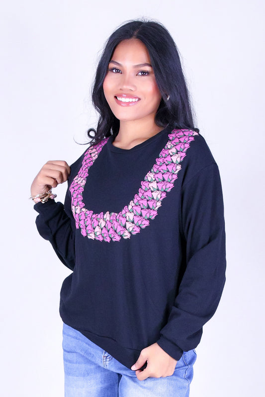 CLUSTERED LOKELANI LEI SWEATER