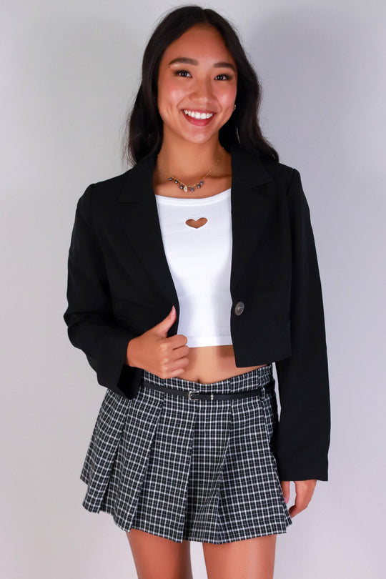 THE POWER CROP BLAZER