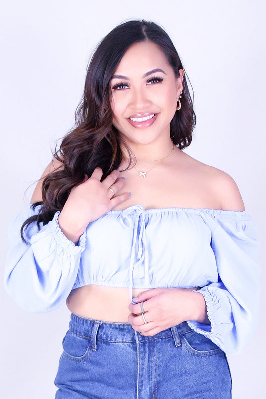 TIMELESS BLOOM CROP TOP