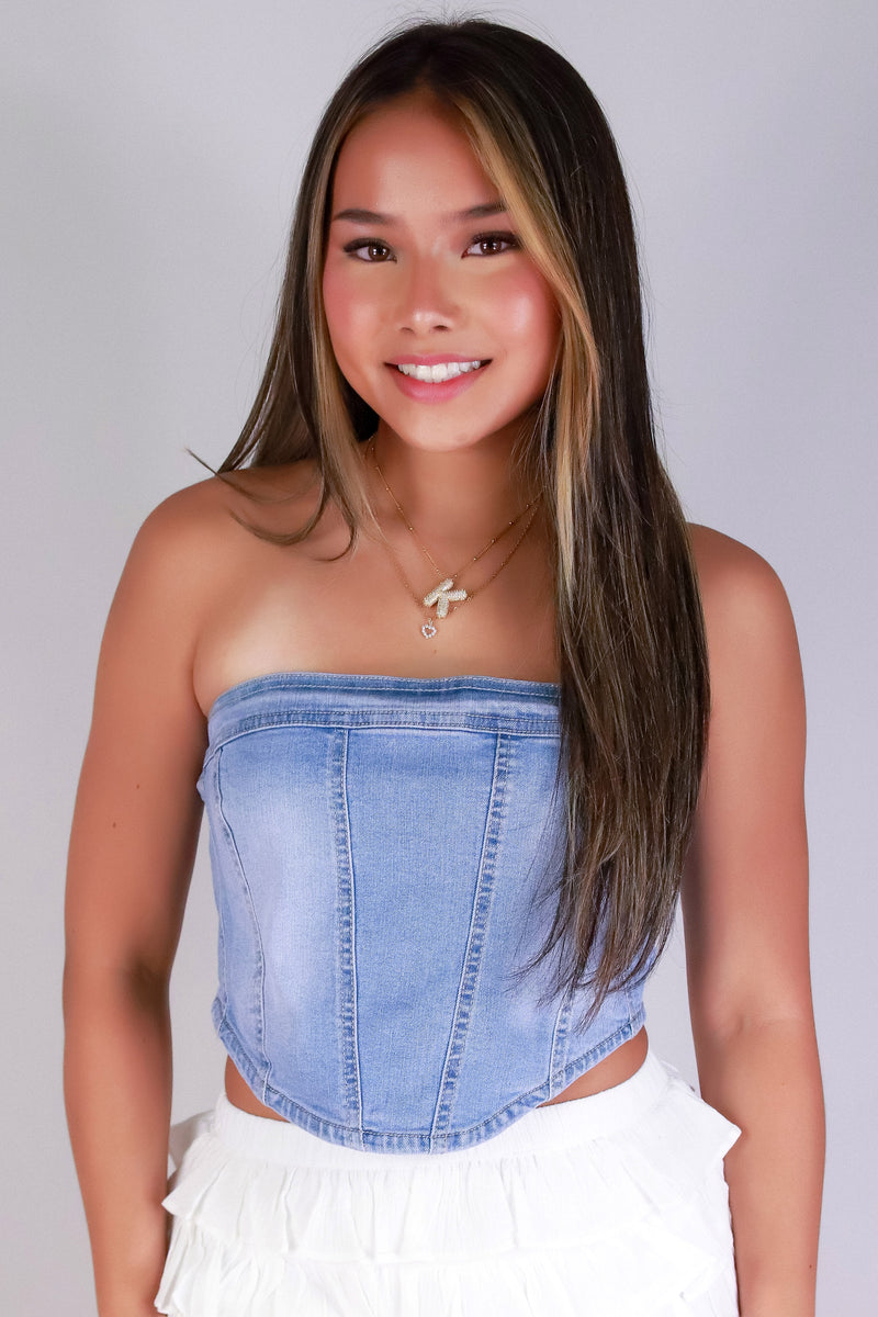 Jeans Warehouse Hawaii - TANK SOLID WOVEN CASUAL TOPS - SNATCH ME SWEETHEART TUBE TOP | By ULTIMATE OFFPRICE
