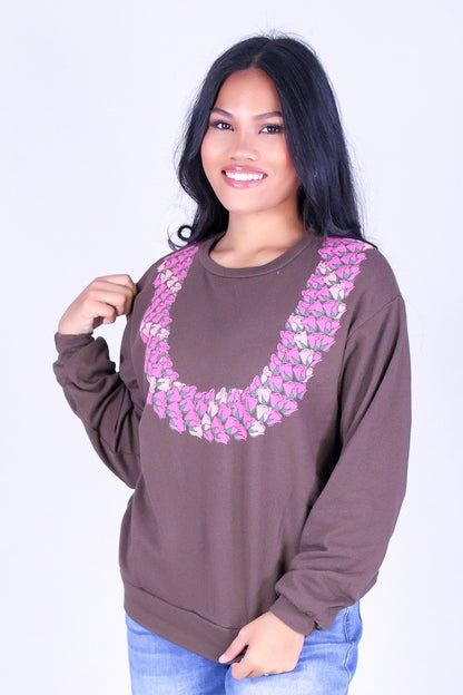 CLUSTERED LOKELANI LEI SWEATER