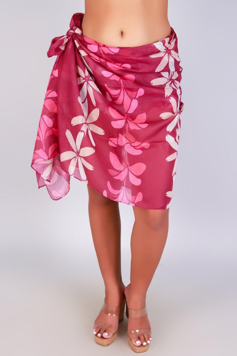 Jeans Warehouse Hawaii - MISC ACCESSORY - PLUMERIA TIARE PAREO | By GREENWELL PROMOTIONS LTD