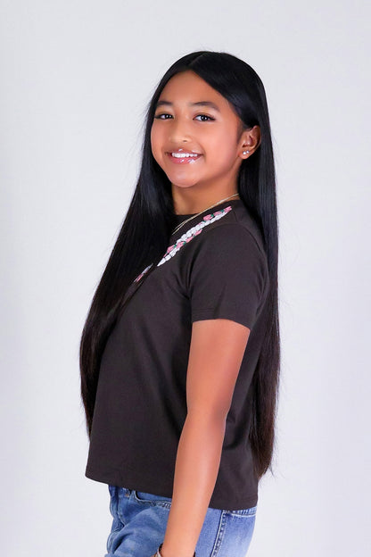 2 PIKAKE LOKELANI OVERSIZED LEI TEE | KIDS SIZE 2-16