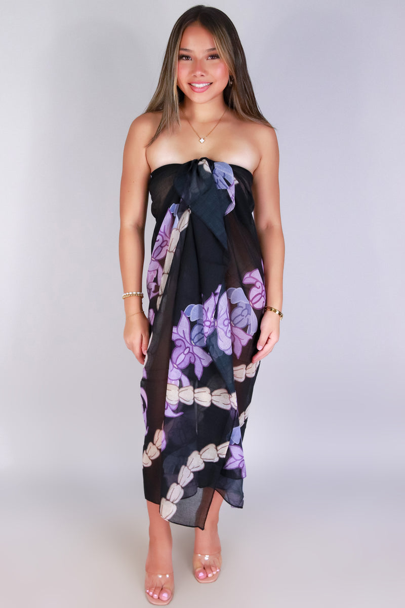 Jeans Warehouse Hawaii - MISC ACCESSORY - CROWN FLOWER PAREO | By GREENWELL PROMOTIONS LTD
