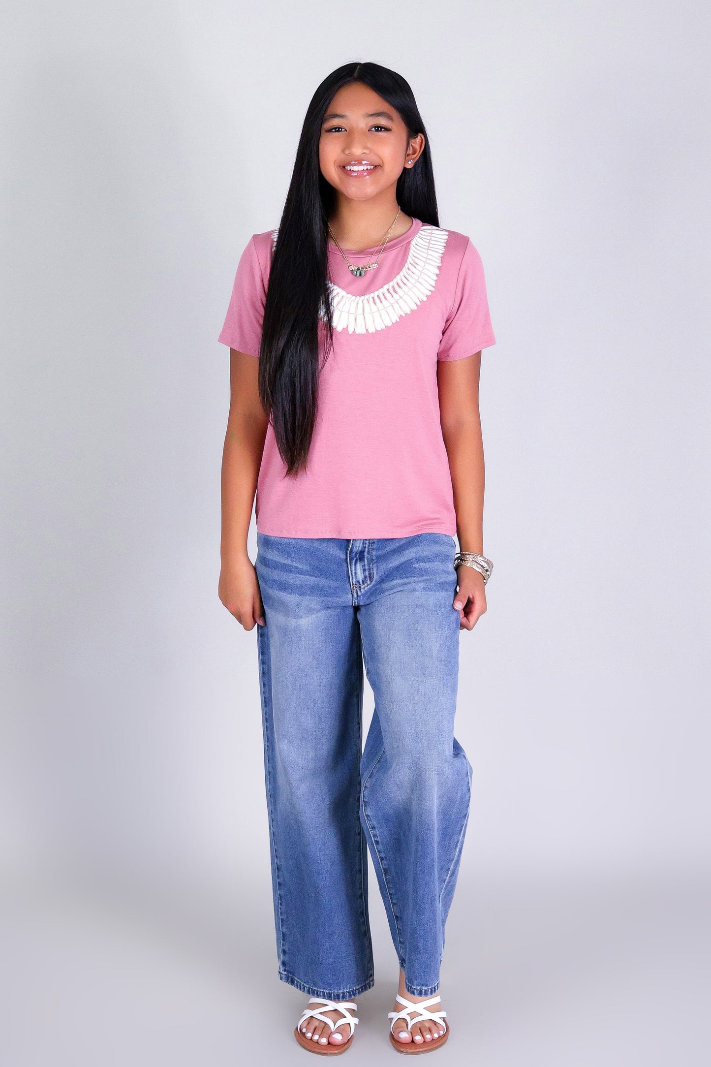 GINGER LEI TEE | KIDS SIZE 2-16