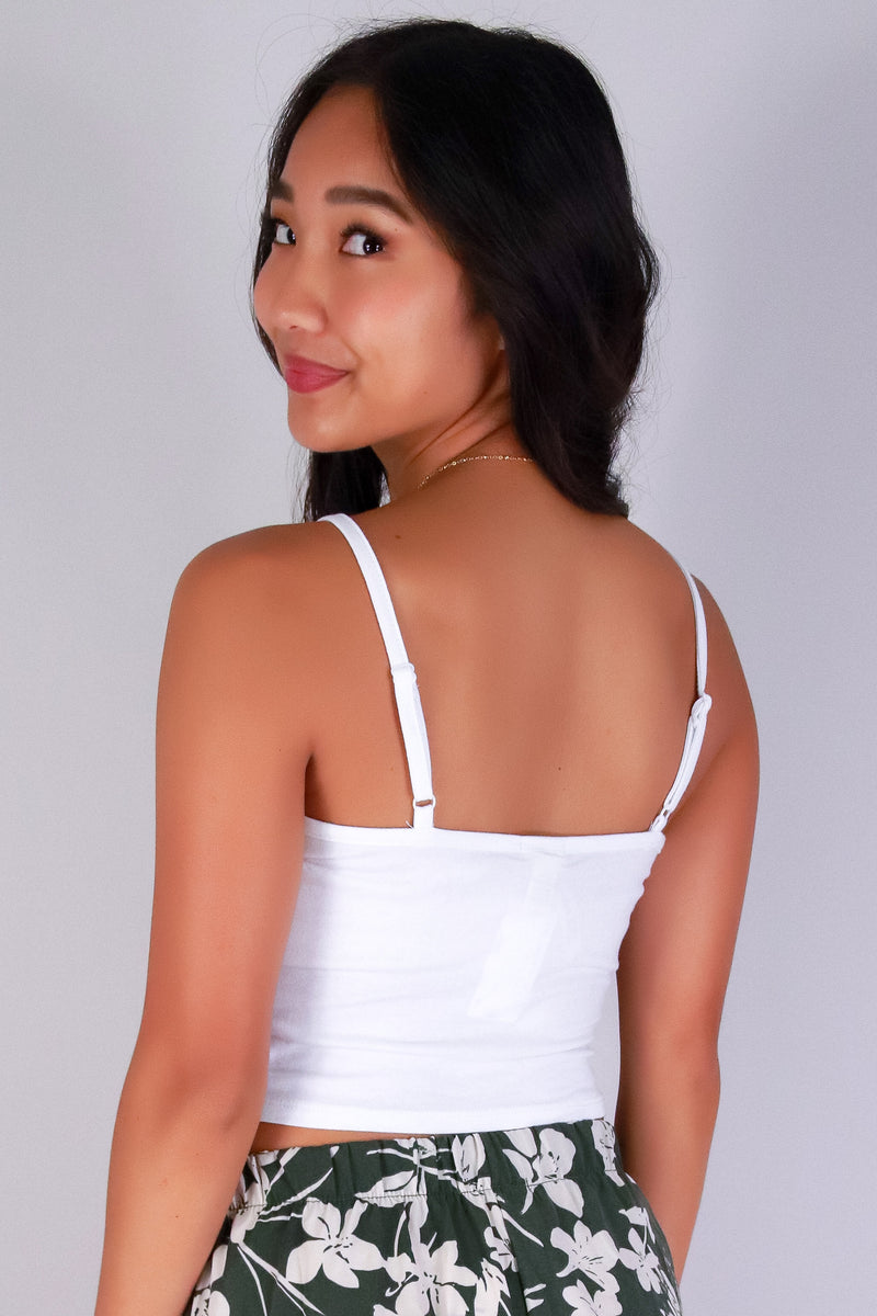 Jeans Warehouse Hawaii - TANK/TUBE SOLID BASIC - CAUGHT IN THE ACT TOP | By CRESCITA APPAREL/SHINE I